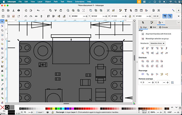 How To Design 3D Printable Cases With Inkscape